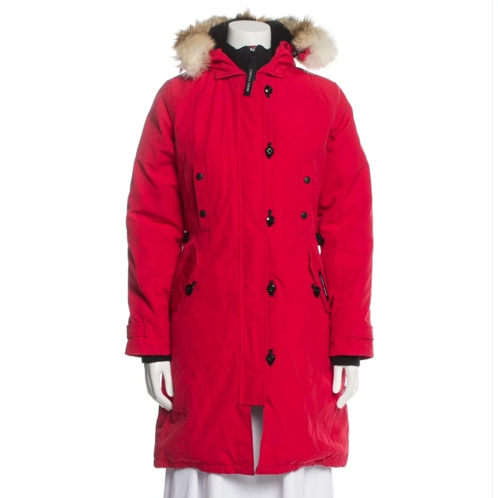 Canada Goose Red SZ L Kensington Parka